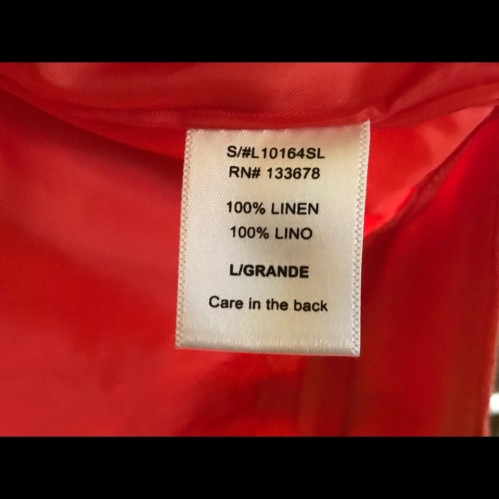 🔥Final Price🔥Love Tree linen mini skirt size L - Picture 7 of 8